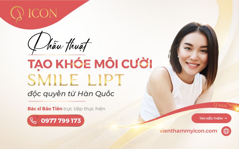 Tạo khóe môi cười đẹp tự nhiên, vĩnh viễn, quyến rũ như sao Hàn