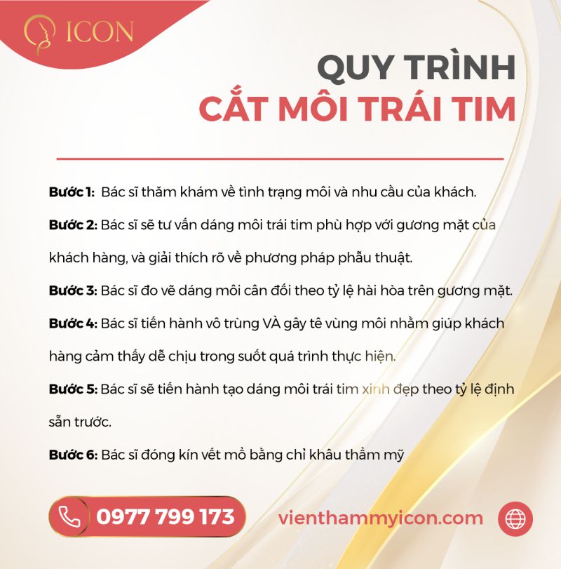 Chia sẻ kinh nghiệm cắt môi trái tim bạn cần biết