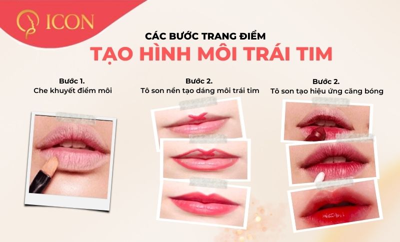 6 cách để có môi trái tim tự nhiên không cần phẫu thuật