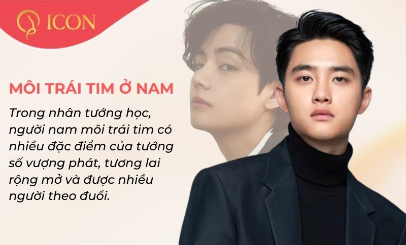 Xem tướng môi trái tim nam: vận mệnh, tính cách và làm đẹp tự nhiên